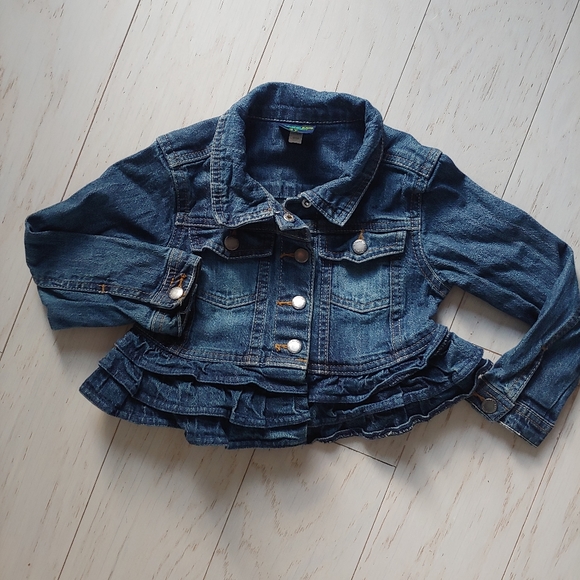 OshKosh B'gosh Other - Oshkosh Jean Jacket ruffle bottom